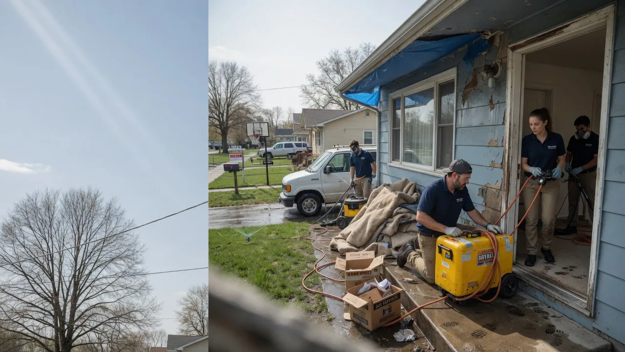 Basement Flood Cleanup in Fremont, NE near me
